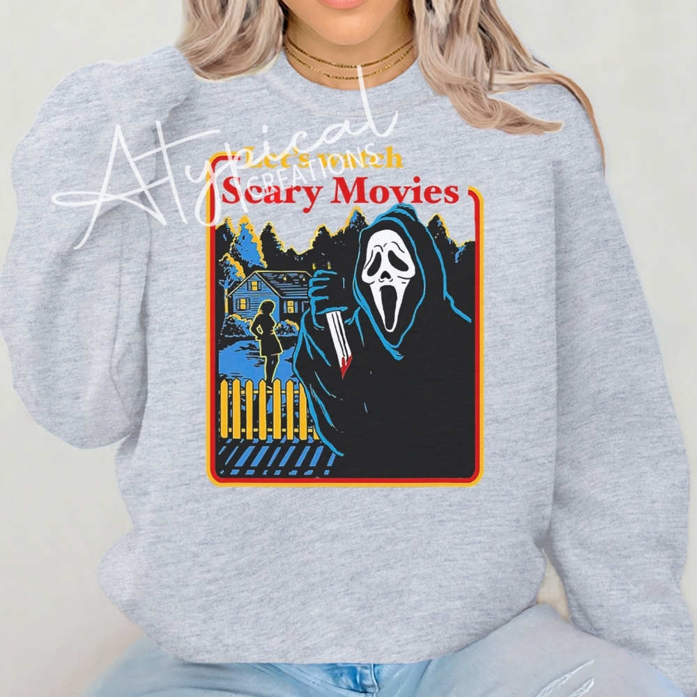Scream Ghostface Scary Mivie Sweatshirt